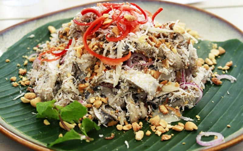 Đặc sản gỏi cá trích tại Phú Quốc