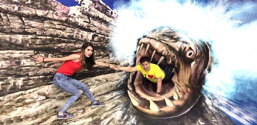 Trick Eye Museum tại đảo Sentosa Singapore 