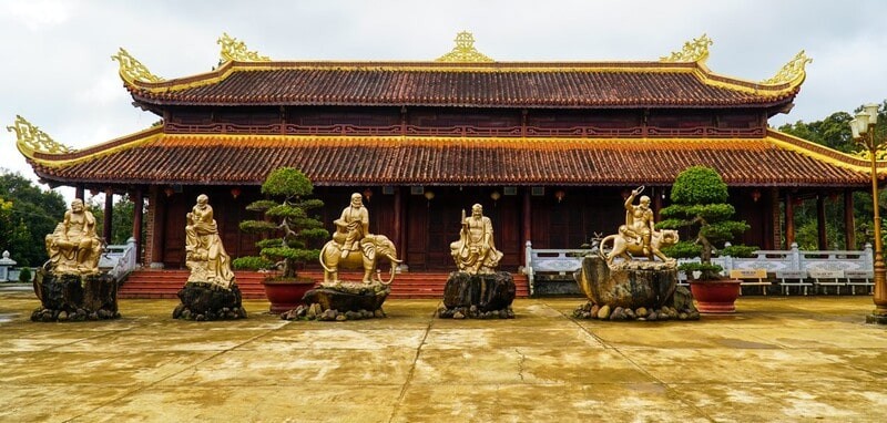 18 vị La Hán tại chùa Khánh Lâm 18 vị La Hán tại chùa Khánh Lâm