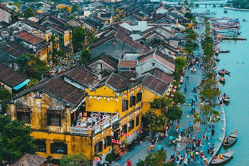 Phố Cổ Hội An từ trên cao