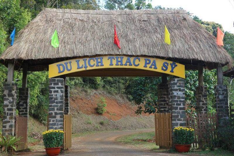 Vị trí địa lý của Thác Pa Sỹ Vị trí địa lý của Thác Pa Sỹ