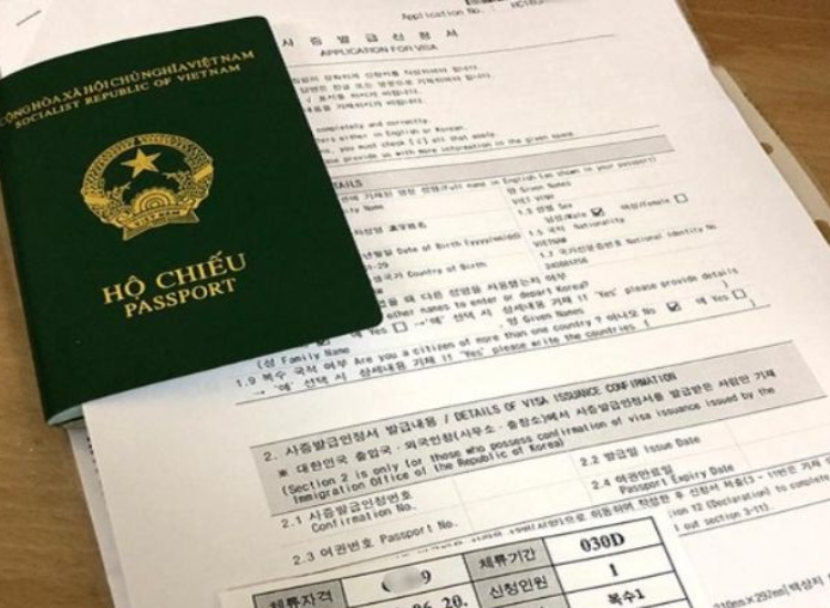 Xin visa Hàn Quốc visa Hàn Quốc 2026-1