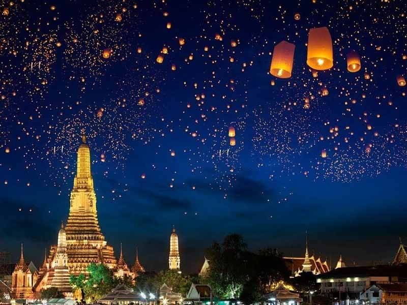 Nguồn gốc và ý nghĩa của lễ hội đèn trời